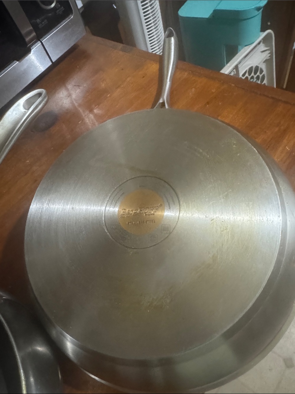 Stainless Steel Frying Pan - Silver 7 piece set pots pan Biltmore collection